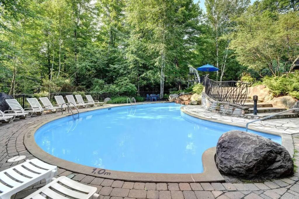 Chalet-Style Condo - 5 Minutes To Lifts And Village! Mont-Tremblant Buitenkant foto